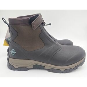 The Original Muck Boot Company Apex Mid Zip Ankle Boots NWT Mens 14 Brown No Box